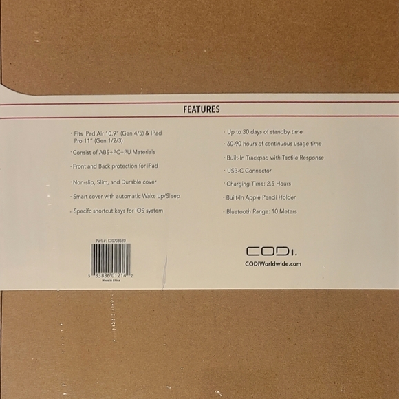 Codi Case IPad Air 10.9 & IPad Pro 11 - Picture 3 of 4